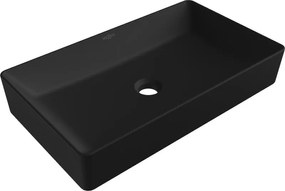 Mexen Nadia lavabo da appoggio 62 x 35 cm, nero opaco - 21616085