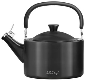 Bollitore nero con stantuffo , 1,5 l Diamante - Vialli Design