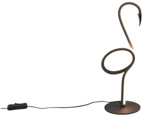 Lampada da tavolo nera (altezza totale 35 cm) Ingo – Reality