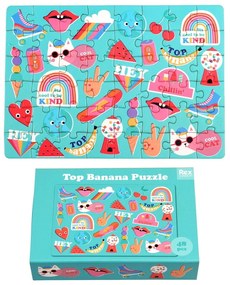 Puzzle 48 pezzi Top Banana - Rex London