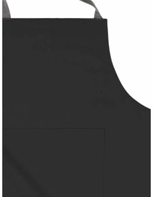 Grembiule da cucina in cotone nero - Tiseco Home Studio
