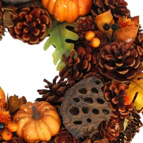 Retlux - Ghirlanda autunnale HALLOWEEN diametro 35 cm