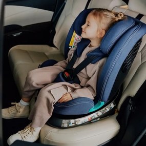 Lionelo -Seggiolino auto con base girevole BASTIAAN ONE i-Size 40-150 cm Blu Navy