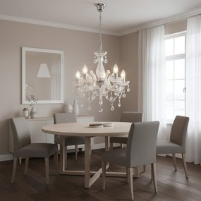 Lampada da soffitto EBT004-5CP TRANSPARENT