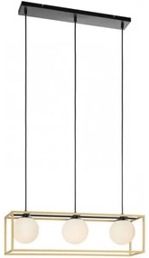 Redo 01-3057 - Lampadario a sospensione con filo ZODIAC 3xE14/28W/230V