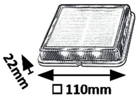Rabalux 8104 - Lampada solare LED da esterno BILBAO LED/1,5W/3,2V 4000K IP67