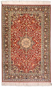 Cashmere Silk Tappeto 130x80 Rosa (Indian) Annodato A Mano