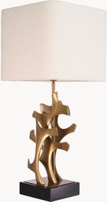 Lampada da tavolo con base in marmo Agapé