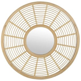Eglo 425029 - Specchio da parete MITSUKE Ø 55 cm in bambù