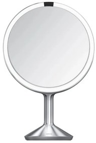 Specchio per make-up con illuminazione/con ingrandimento (5x) ø 25 cm Sensor Trio Max – simplehuman