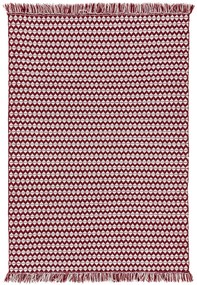 benuta Pure Tappeto realizzato con materiale riciclato Morty Rosso 160x230 cm - Tappeto design moderno soggiorno