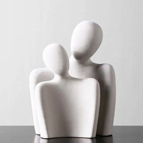 Decorazione da tavolo, 20 x 5,5 x 14,5 cm, bianco