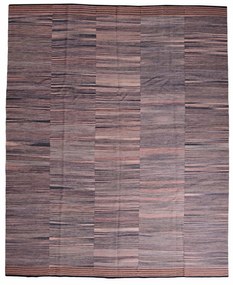 Kilim Tappeto 310 x 250 Rosso (Iran) Tessuto A Mano
