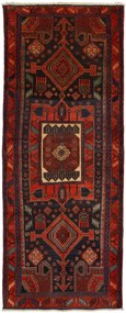 Hamedan Tappeto 120 x 310 Marrone (Iran) Annodato A Mano