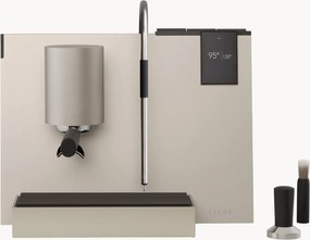 Macchina da caffè youn silver-beige, beech stained