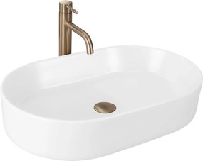 Lavabo da appoggio Rea NADIA 60 WHITE MATT