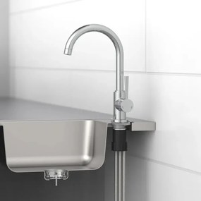 Schütte 79119 - Miscelatore per lavello CORNWALL cromato lucido