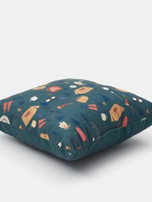 Sinsay - Cuscino decorativo - verde petrolio