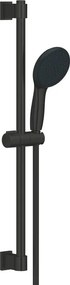 Doccetta con flessibile doccia e barra di scorrimento GROHE Vitalio Start in abs nero anticalcare 2 getti