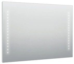 Specchio con illuminazione integrata bagno rettangolare Hollywood SENSEA L 90 x H 70 x P 2.5 cm