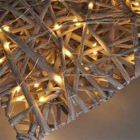 Solight 1V245 - Decorazione natalizia LED LED/2xrattan AA