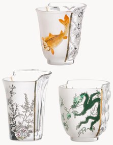 Set 3 bicchieri fatti a mano Hybrid