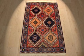 Yalameh Tappeto 80x120 (Iran) Annodato A Mano