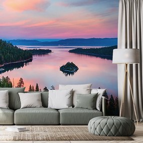 Fotomurale – Lago al tramonto