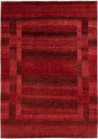 Loribaft Tappeto 240 x 170 Rosso (Iran) Annodato A Mano