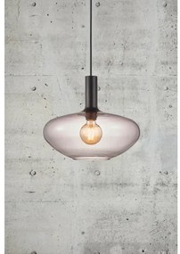 Nordlux - Lampadario a sospensione con filo ALTON 1xE27/60W/230V nero