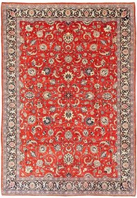 Sarouk Tappeto 240x350 Rosso (Iran) Annodato A Mano
