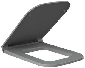 Copriwc originale grigio opaco soft-close Rak serie Metropolitan