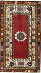 Shiraz Tappeto 190x110 Rosso (Iran) Annodato A Mano