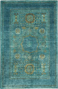 Mamluk Tappeto orientale 120x190 Blu (Pakistan) Annodato A Mano