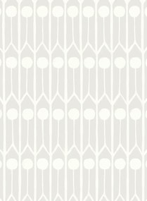Littlephant Tapete Feathers - Ebony/ White