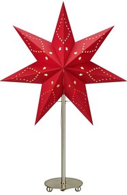 Markslöjd 705544 - Decorazione natalizia SATURNUS 1xE14/25W/230V 35 cm rosso