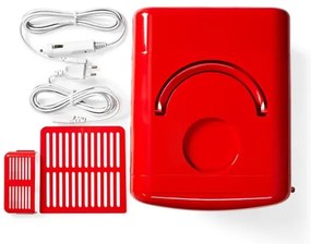 Melissa - Mini frigorifero portatile 48W/12/230V rosso