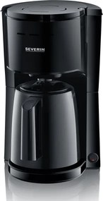 Severin KA 9306 - Macchina da caffè con caraffa termica 1 l 1000 W/230 V, nera