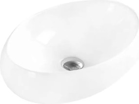 Mexen Silvia lavandino da appoggio 60 x 40 cm, bianco - 21686000