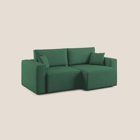 Morfeo divano con sedute estraibili in morbido tessuto impermeabile T02 verde