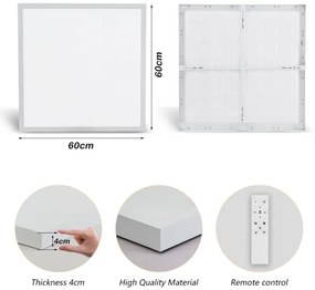 Brilagi-LED Stmievateľné Kúpeľňové Svetlo FRAME SMART LED/50W/230V IP44 Bianco+DO