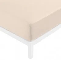 Lenzuolo con angoli matrimoniale king size panna Sugar