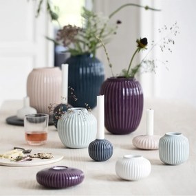 Portacandela in porcellana per candela da tè Hammershøi - Kähler Design