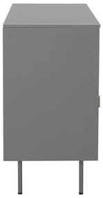 Vetrina grigia in metallo 104x80 cm Rosalie - Støraa