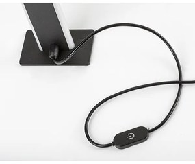 Rabalux 74194 - Lampada da tavolo LED dimmerabile SINDRI LED/15W/230V 3000/4000K nero