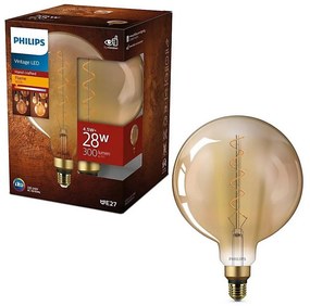 LED Lampadina VINTAGE Philips E27/4,5W/230V 1800K
