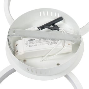 Plafoniera di design bianca con LED dimmerabile a 3 livelli 3 luci - Pande