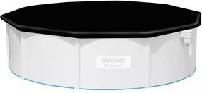 BESTWAY - 58249 - Telo copertura nero per piscine rotonde con Ø 488 cm