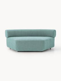Modulo angolare curvo in bouclé Anton