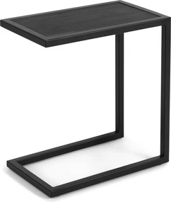 Tavolino con piano in rovere massiccio 50x30 cm Daniël – Spinder Design